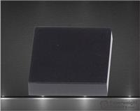 3/4 x 3 x 3 Inch Black Marble Shortened Cube Paperweight