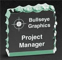 Jade Carved Ice Acrylic Paperweight